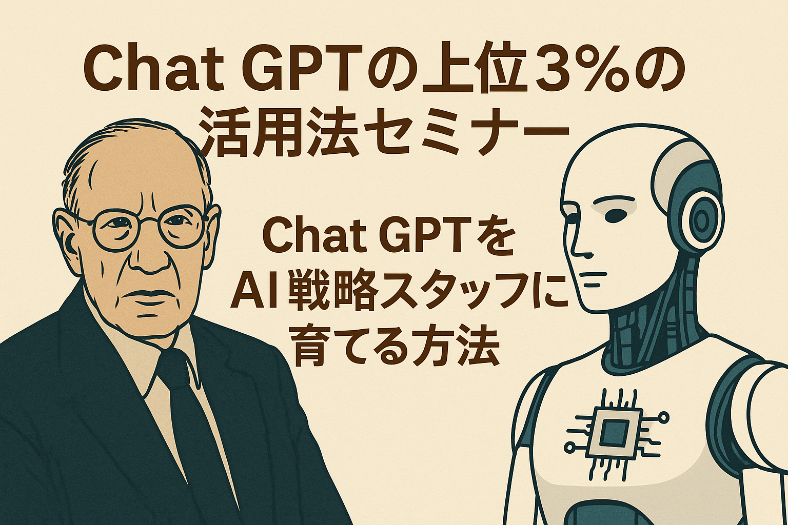 Chat GPTの上位３％の活用法セミナー